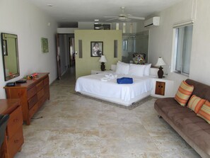 master bedroom on 3 bed side