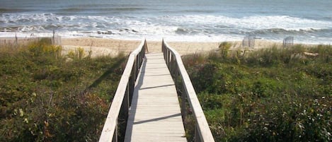 direct oceanfront home-private beach entry