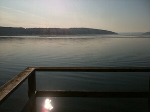 hazy afternoon on the porch