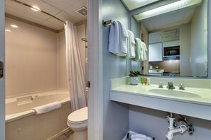 Clean and functional bathroom
