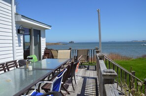 The deck off the great room