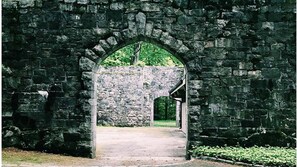 The gate. Entrance to the Studio. 