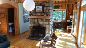 Living room looking toward dining area