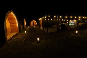 Front of property – evening/night
