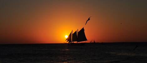 Sunset at the Keys