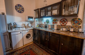 kitchen in the living room 