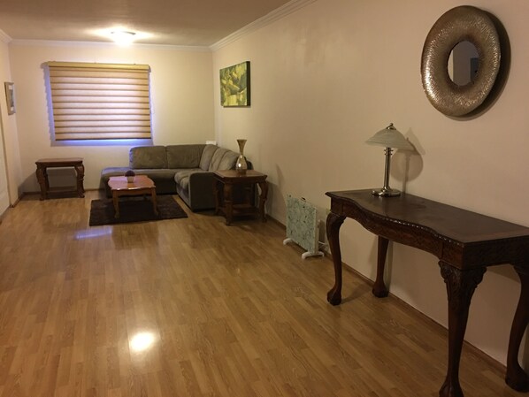 Living room with a lot of space