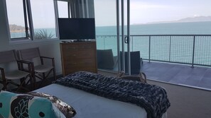 Sleeping in the Bedrooms with the Ocean so near is amazing