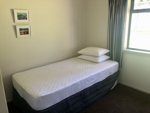 Bedroom 2 - king single + single trolley bed