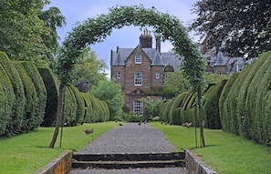 House from the battlement walk
