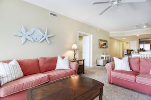 Beautifully furnished and well-appointed in tasteful Coastal Decor.
