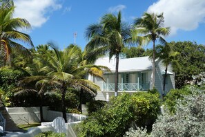 Coconut studio tucked in lush vegetation just a few steps away from the beach