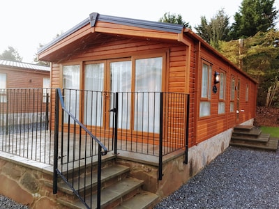 Luxury lodge for rent in the beautiful Perthshire Countryside