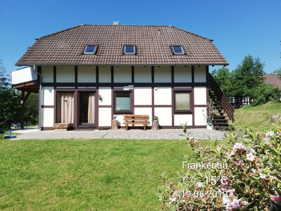 Kellerwald Edersee Sauerland 6 to 8 P. Luxe two-family holiday home 