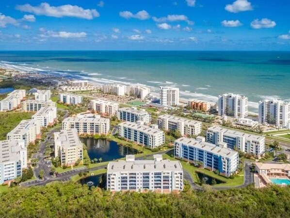 Eagle view of community