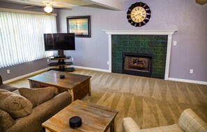 Large flat screen TV