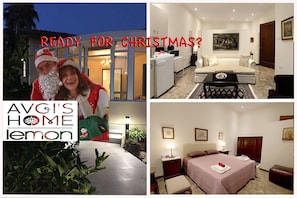 Avgi's Home - Lemon Garden Apartment, ready for Santa's Visit