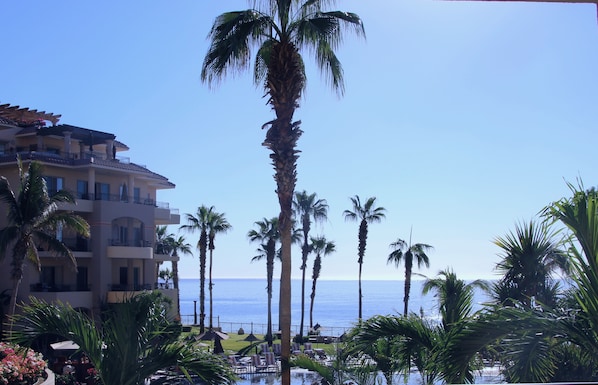 Beautiful view of Sea of Cortez, overlooking pool area.