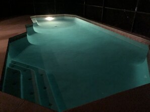 lighted pool 