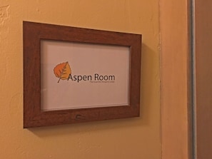 The Aspen room.