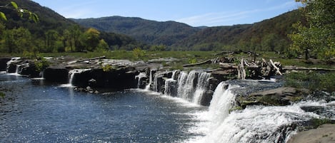 Beautiful Sandstone Falls on the New River - Hinton, West Virginia