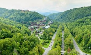 Gatlinburg-Pigeon Forge Hwy on right; WestGate left