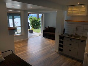 Living Room with Lake views
