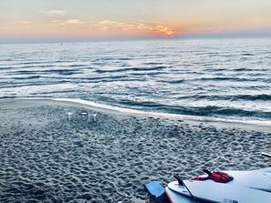 Enjoy your own private beach.