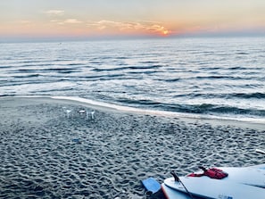 Enjoy your own private beach.