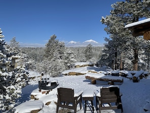 Winter view from deck