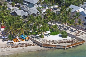 Aerial view of Hidden Beach