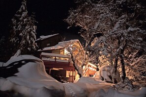 The Peregrine Lodge in January.