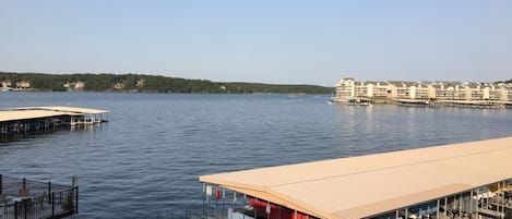 Main Channel Lake View from Screened in Deck.