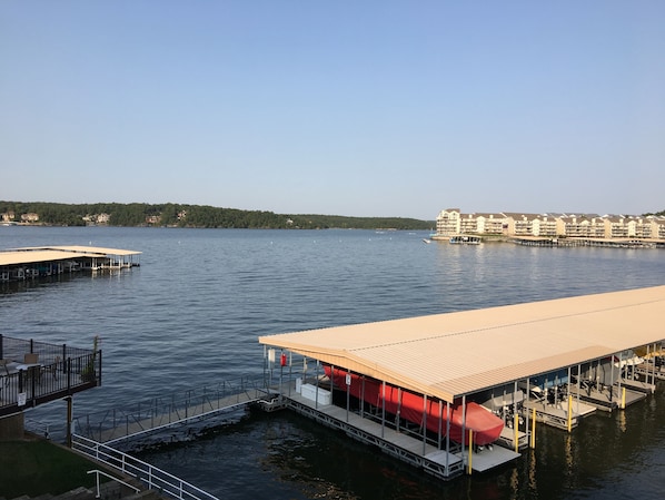 Main Channel Lake View from Screened in Deck.