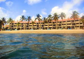 Sugar Beach is beachfront just west of Christiansted, St Croix