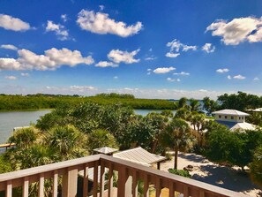 From upper deck toward Boat House