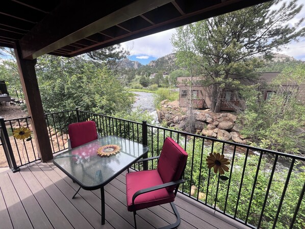 Deck on the river
