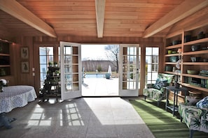 Entry Hall Library Greenhouse