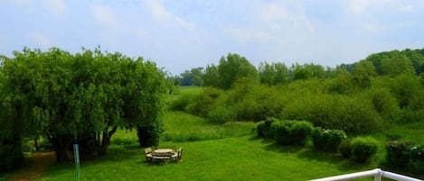 Aussicht vom Balkon