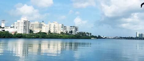 Condado Lagoon near apartment