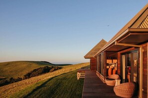 The house is situated on one of the last working farms