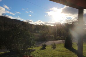 Vue depuis l’hébergement