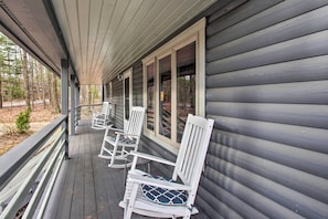 Furnished Wraparound Deck | Scenic Views