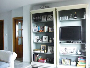TV plasma in living room
