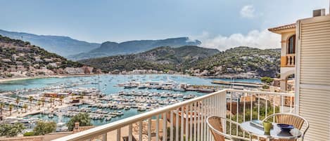 View to Port de Soller from the balcony.