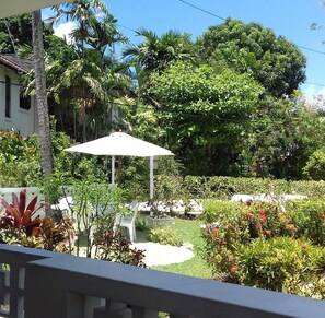 A nice outlook form the patio.