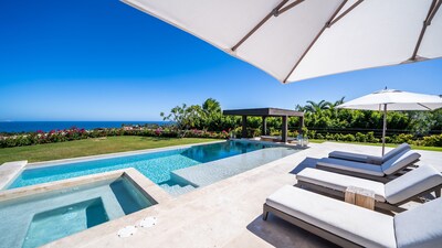 Villa con vista al mar con túnel privado a la hermosa playa - Construcción nueva