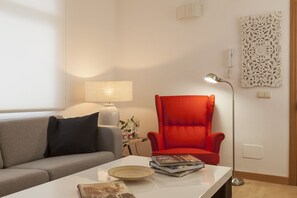 A small reading area to catch up on your favorite book.