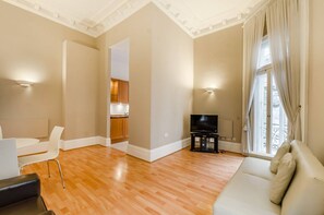 reception room with TV