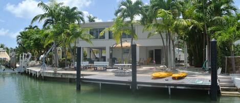 Back Yard View showing dock space